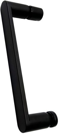 Душевой уголок Abber Sonnenstrand 110x80 AG04110BS-S80B профиль Черный стекло прозрачное 