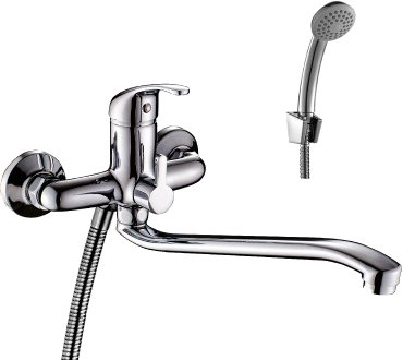 Смеситель для ванны и душа Rossinka A35-34 Хром 