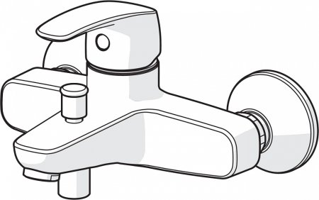 Смеситель Oras Safira 1040U для ванны с душем 