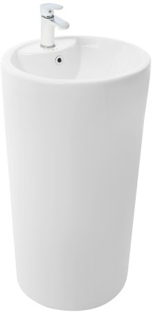 Раковина WeltWasser Leerbach 4646 GL-WT 46 10000005491 Белый глянец 