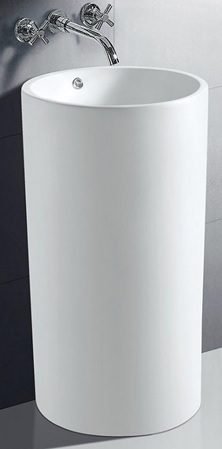 Раковина напольная GiD NB163 Белая 