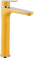 Смеситель для раковины Fiore KEVON CHIC 81YX8119, хром/желтый