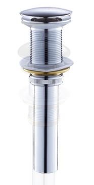 Донный клапан с переливом SantiLine SL-105 Хром 