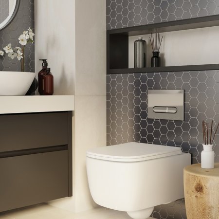 Кнопка смыва Iddis Unifix UNI31CHi77 хром 