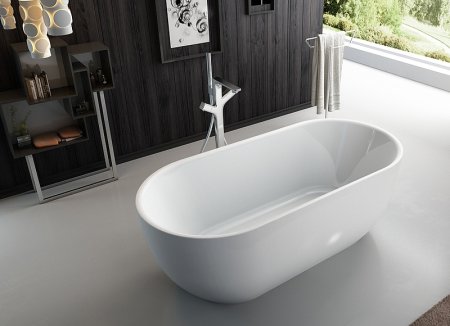 Акриловая ванна BelBagno 150x75 BB70-1500-W0 без гидромассажа 