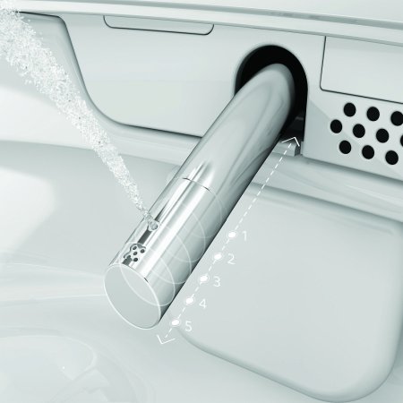 Унитаз подвесной VitrA V-CARE 7231B403-6216 Prime с пультом управления 