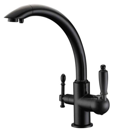 Смеситель для кухонной мойки Zorg Clean Water ZR 314 YF-33 black 