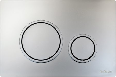 Кнопка смыва BelBagno Circle BB-P47110 матовый хром 
