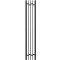 Полотенцесушитель электрический Point Фрея PN20732B П2 180x1200 диммер слева, черный