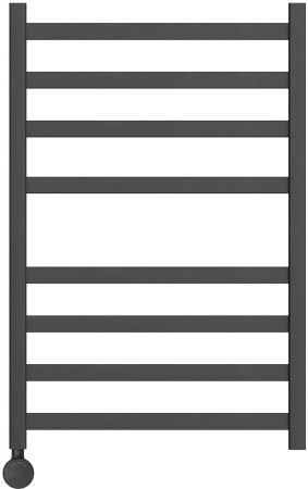 Полотенцесушитель электрический Point Меркурий PN83158BE П8 500x800 левый/правый, черный 