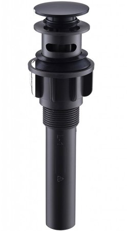 Донный клапан BelBagno BB-PCU-03-NERO click-clack Черный 