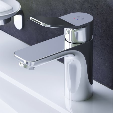 Смеситель для раковины AM.PM X-Joy F85A82100 с донным клапаном Хром 