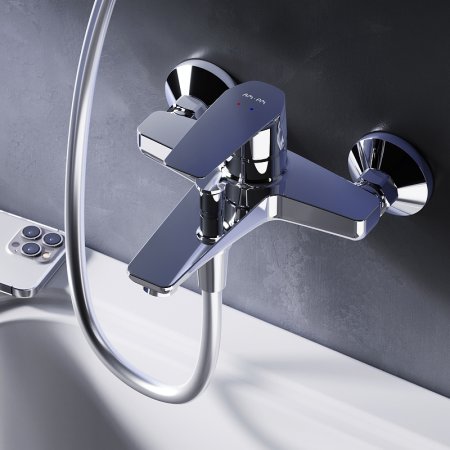 Смеситель для ванны AM.PM Gem F90A10000 Хром 