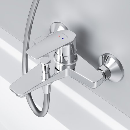 Смеситель для ванны AM.PM Gem F90A10000 Хром 