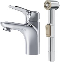 Смеситель для раковины AM.PM Sunny F85C03000 с гигиеническим душем Хром