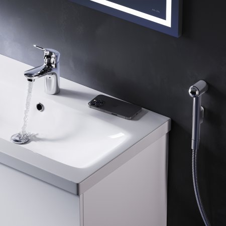 Смеситель для раковины AM.PM Sunny F85C03000 с гигиеническим душем Хром 