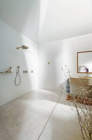 Термостат Axor One 45713820 для душа, шлифованный никель 