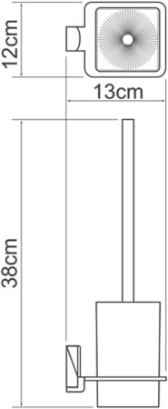 Ершик WasserKRAFT Leine K-5027 