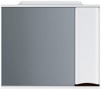 Зеркало со шкафом AM.PM Like 80 R M80MPR0801VF с подсветкой Белый Венге