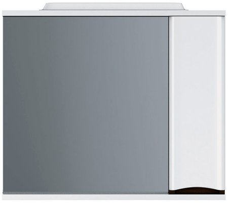 Зеркало со шкафом AM.PM Like 80 R M80MPR0801VF с подсветкой Белый Венге 