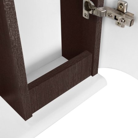 Зеркало со шкафом AM.PM Like 80 R M80MPR0801VF с подсветкой Белый Венге 