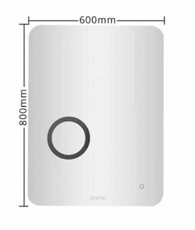Зеркало Gappo 60 G602 с подсветкой с сенсорным выключателем 