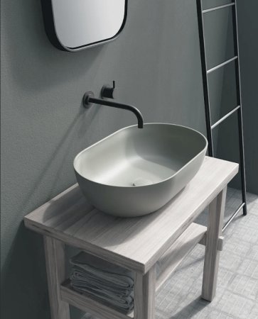 Раковина-чаша Galassia Dream 60 7308GM Серая матовая 