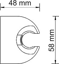 Смеситель WasserKRAFT Weser 7802 для душа 