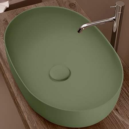 Раковина-чаша Kerasan Nolita 60 534311 Verde 