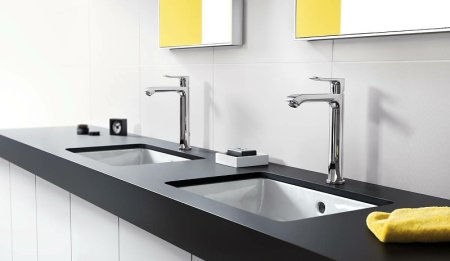 Смеситель для раковины Hansgrohe Metris 31183000 Хром 