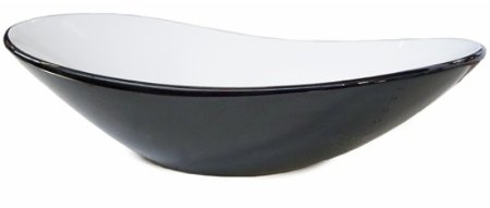 Раковина-чаша Comforty 62 7811ABW 00004139811 Черная Белая 