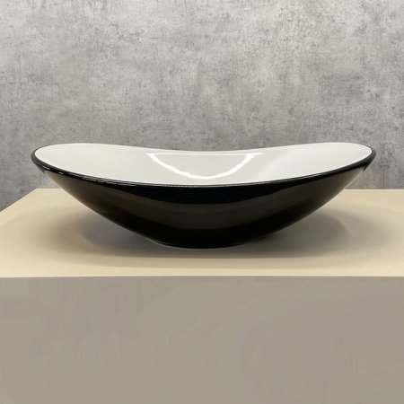 Раковина-чаша Comforty 62 7811ABW 00004139811 Черная Белая 