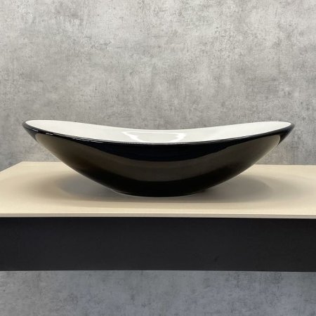 Раковина-чаша Comforty 62 7811ABW 00004139811 Черная Белая 