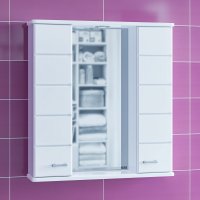 Зеркало-шкаф Санта Омега 75