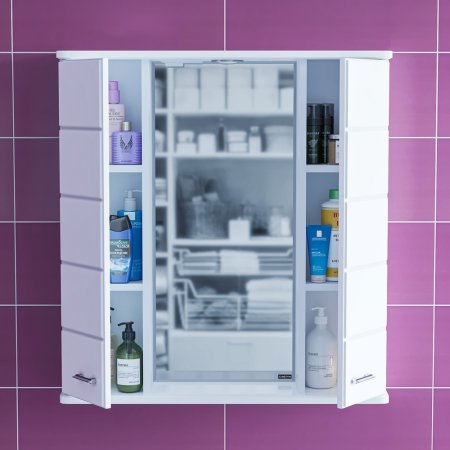 Зеркало-шкаф Санта Омега 75 