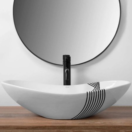 Раковина 62,5х36 см Rea Royal REA-U8887 