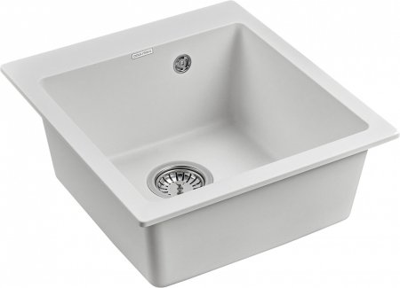 Мойка кухонная Paulmark Zemar PM104651-WH белая 