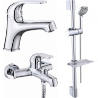 Комплект для ванной комнаты 3 в 1 ViEiR V033573 Хром