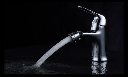 Комплект для ванной D&K Ambrosius Rhein DA1340001SET 4 в 1, три смесителя + душевой гарнитур 