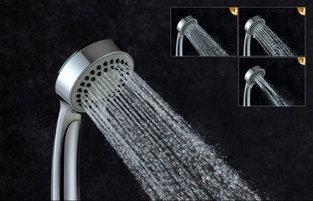 Комплект для ванной D&K Ambrosius Rhein DA1340001SET 4 в 1, три смесителя + душевой гарнитур 