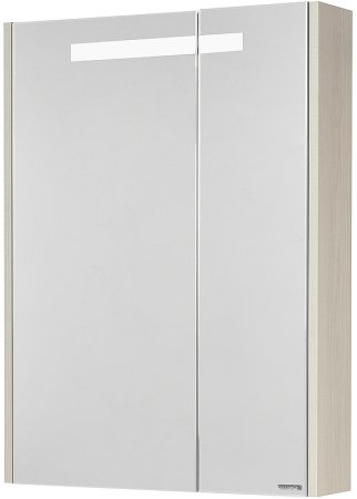 Зеркальный шкаф Aquaton Верди PRO 60 1A206902VDAV0 с подсветкой Белый Ясень фабрик 