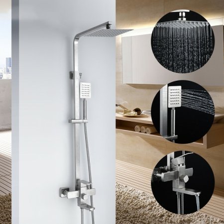 Душевая система Frap F2421 Нержавеющая сталь 