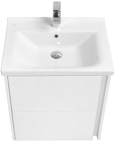 Тумба под раковину Aquaton Стоун 60 1A231401SX010 подвесная Белая 