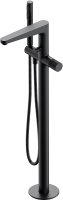 Смеситель Omnires Contour CT8033AT напольный, для ванны с душем, антрацит