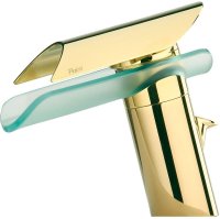 Смеситель для раковины Paini Morgana 73OP211VRKM Золото Стекло