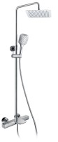Душевая система с термостатом AltroBagno Diretto 03-04.15 Cr хром