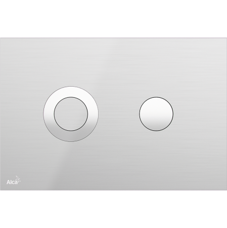 Кнопки смыва AlcaPlast FLAT INOX TURN мат/глянец 