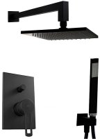 Душевая система Paffoni Ringo KITRIN015NO/M Черная матовая