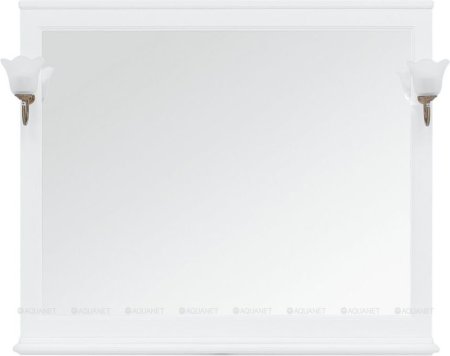 Зеркало Aquanet Валенса NEW 120 белый 