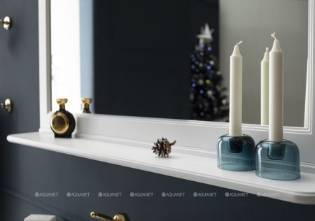Зеркало Aquanet Валенса NEW 120 белый 
